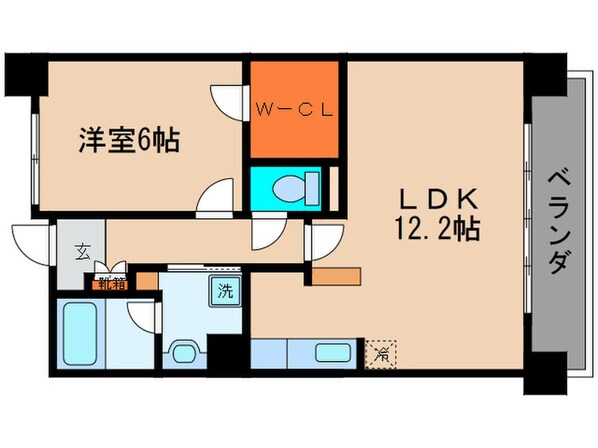 らんずＦ１の物件間取画像